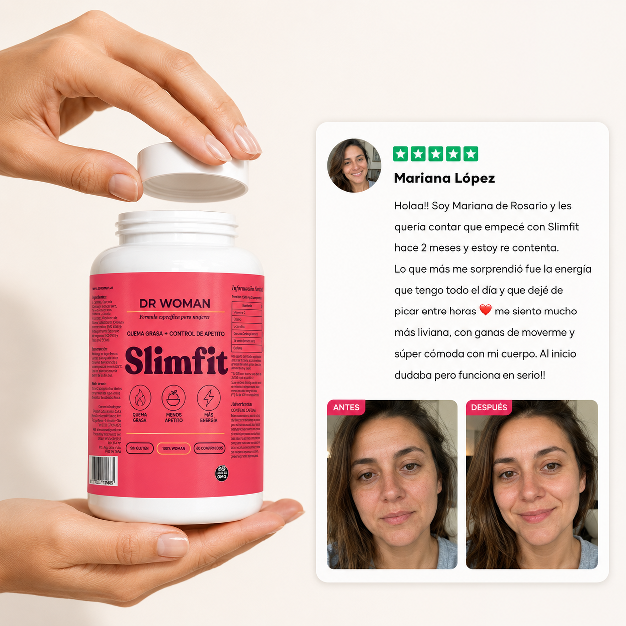 Tratamiento Hormonal y Metabólico para Mujeres 40+