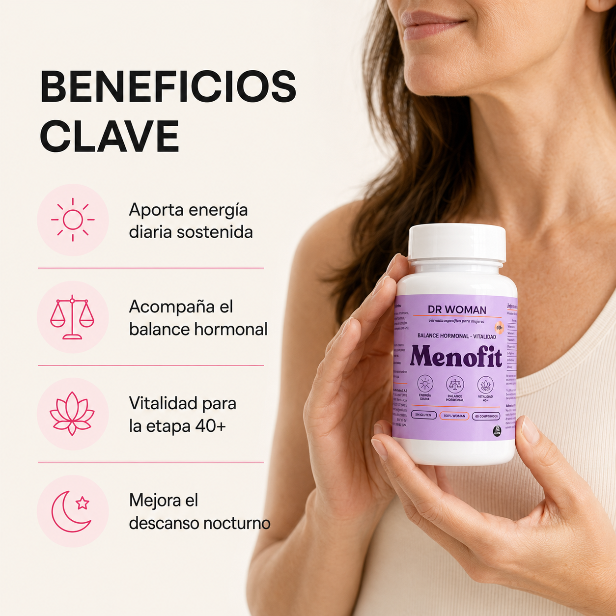 Tratamiento Hormonal y Metabólico para Mujeres 40+
