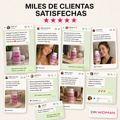 Tratamiento AntiFlacidez - Quemador, Reafirmante y Reductor para Mujeres 30+
