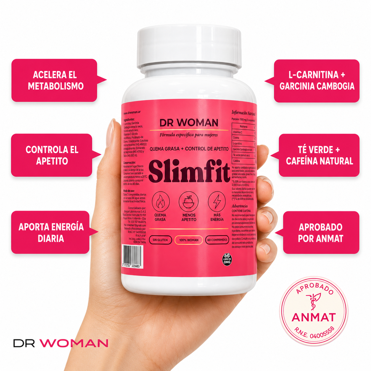 SLIMFIT · Tratamiento Integral para Mujeres - Metabolismo, Energía y Bienestar Hormonal