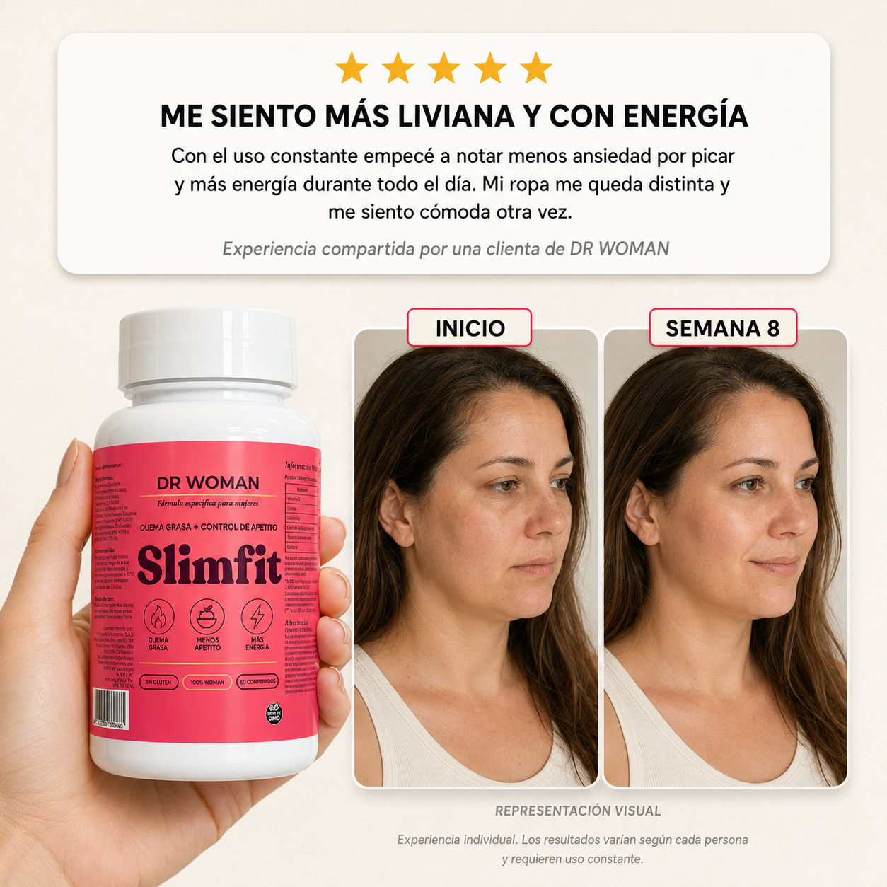 SLIMFIT · Tratamiento Integral para Mujeres - Metabolismo, Energía y Bienestar Hormonal