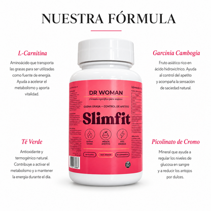 SLIMFIT · Tratamiento Integral para Mujeres - Metabolismo, Energía y Bienestar Hormonal