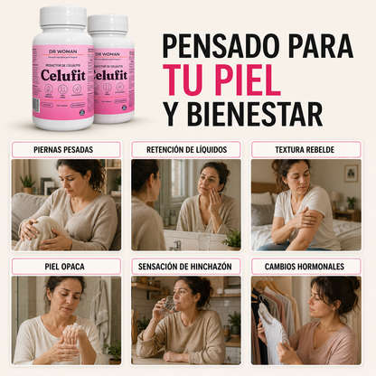 CELUFIT · Tratamiento Reductor y Drenante para Mujeres