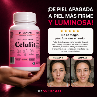 CELUFIT · Tratamiento Reductor y Drenante para Mujeres