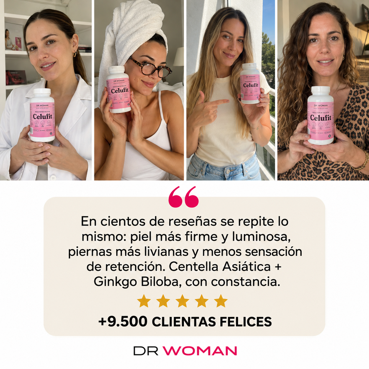 CELUFIT · Tratamiento Reductor y Drenante para Mujeres