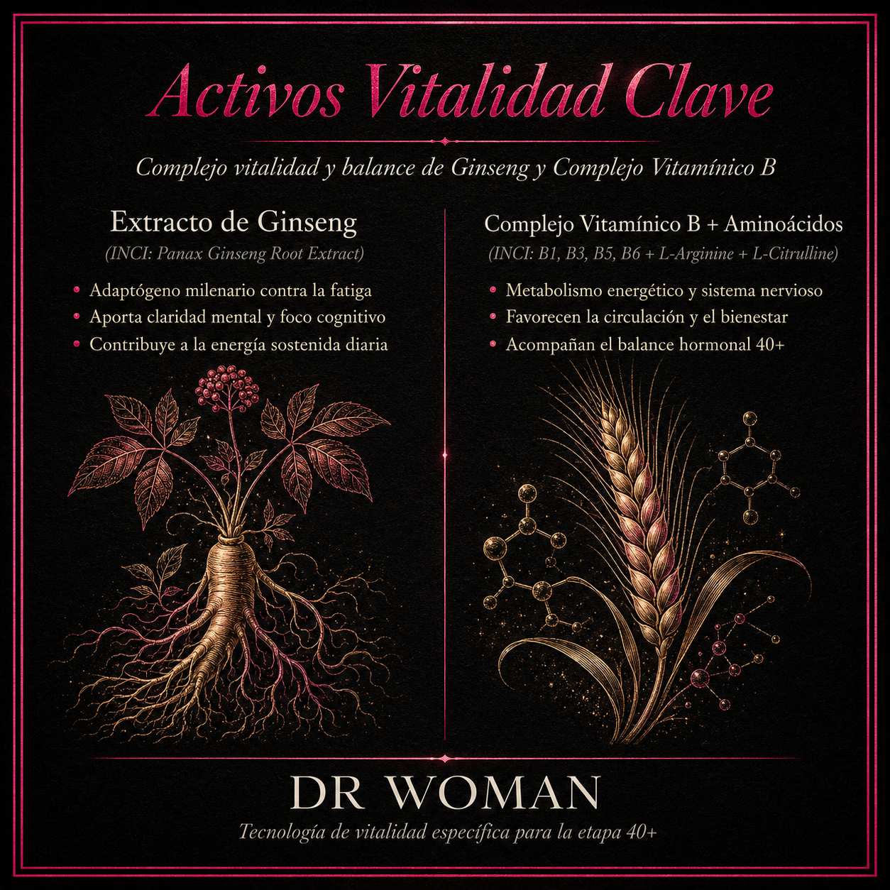 MENOFIT · Tratamiento Hormonal y Energético 40+