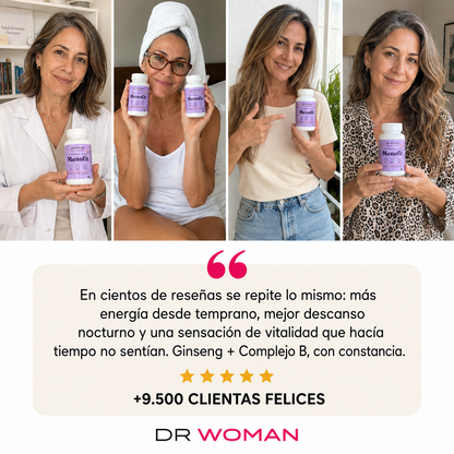 MENOFIT · Tratamiento Hormonal y Energético 40+