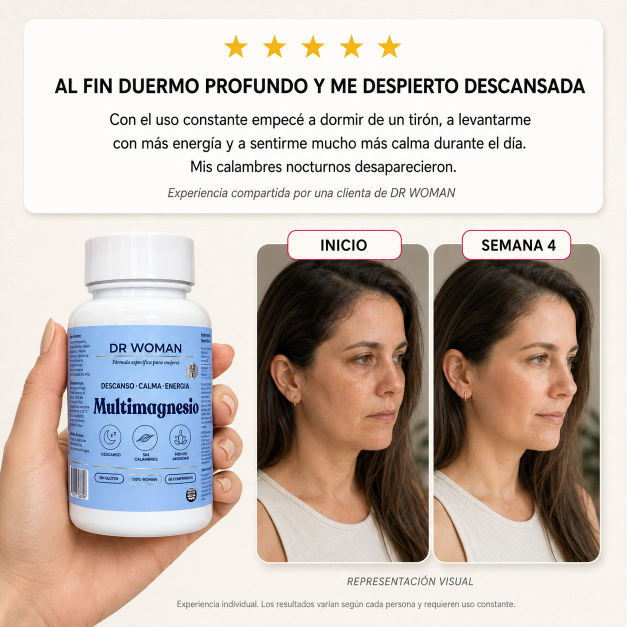 MULTIMAGNESIO 12 en 1 · Tratamiento para Descanso, Calma y Energía