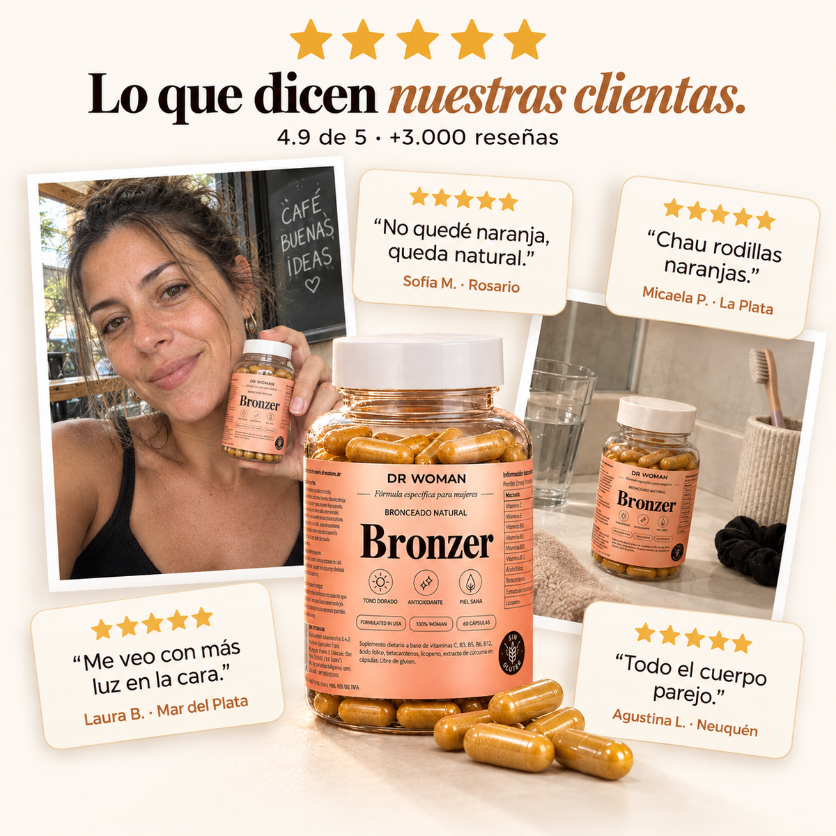 BETACAROTENO - La nueva Formula para Broncearse en 18 dias sin tomar sol